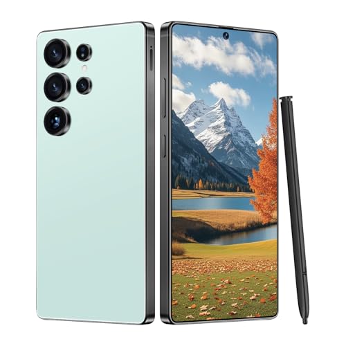 I25 Ultra Unlocked Android Phone 6.99" AMOLED 7000mAh Long-Lasting | Snapdragon 8 Gen3 | 8GB RAM+256GB | 68MP+108MP Pro Camera | Face Unlock + Stylus | Android 14 System (Blue)
