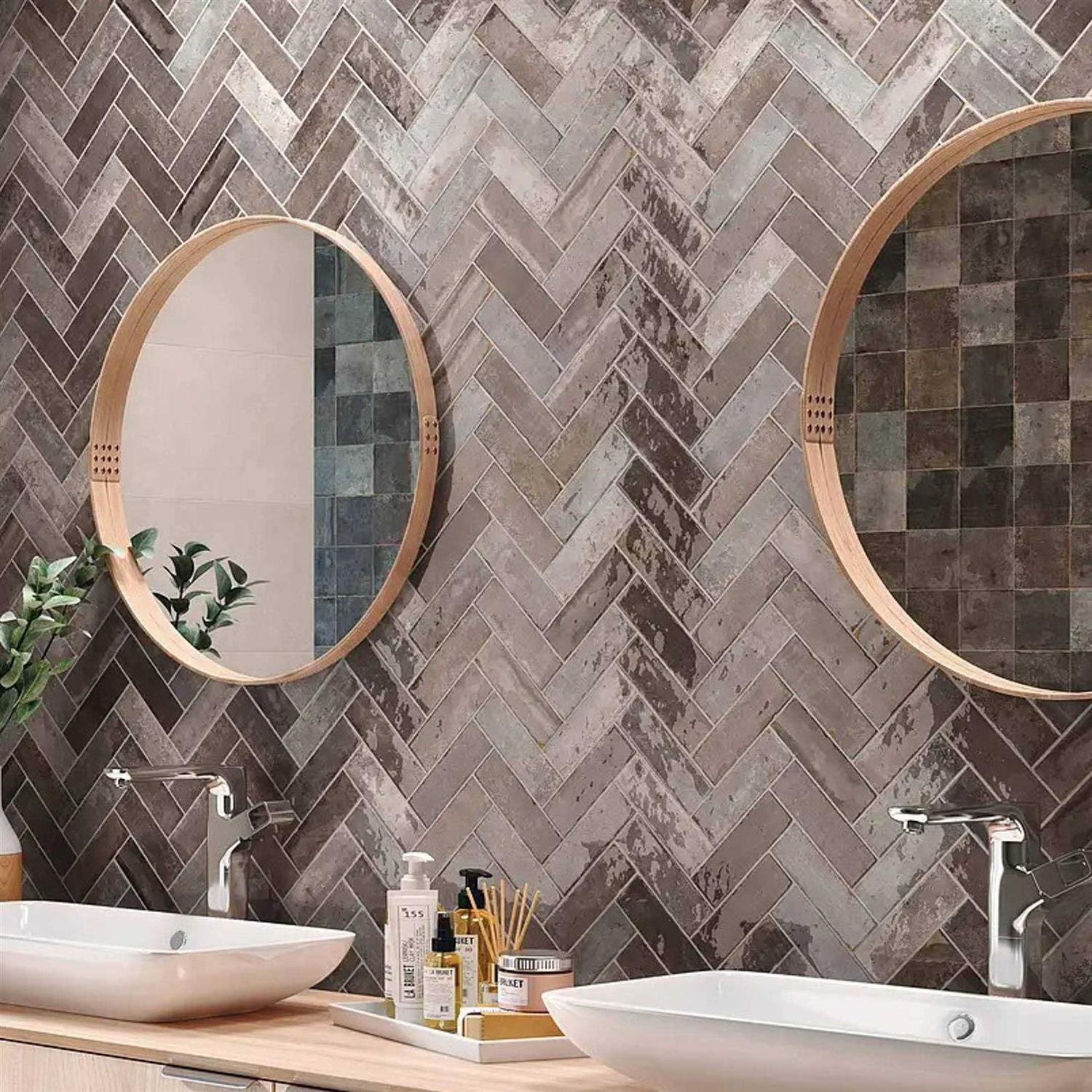 Tennessee 2 x 6 Zellige Subway Wall Tile Encore Surfaces - Shop Hardware Tools Online Store
