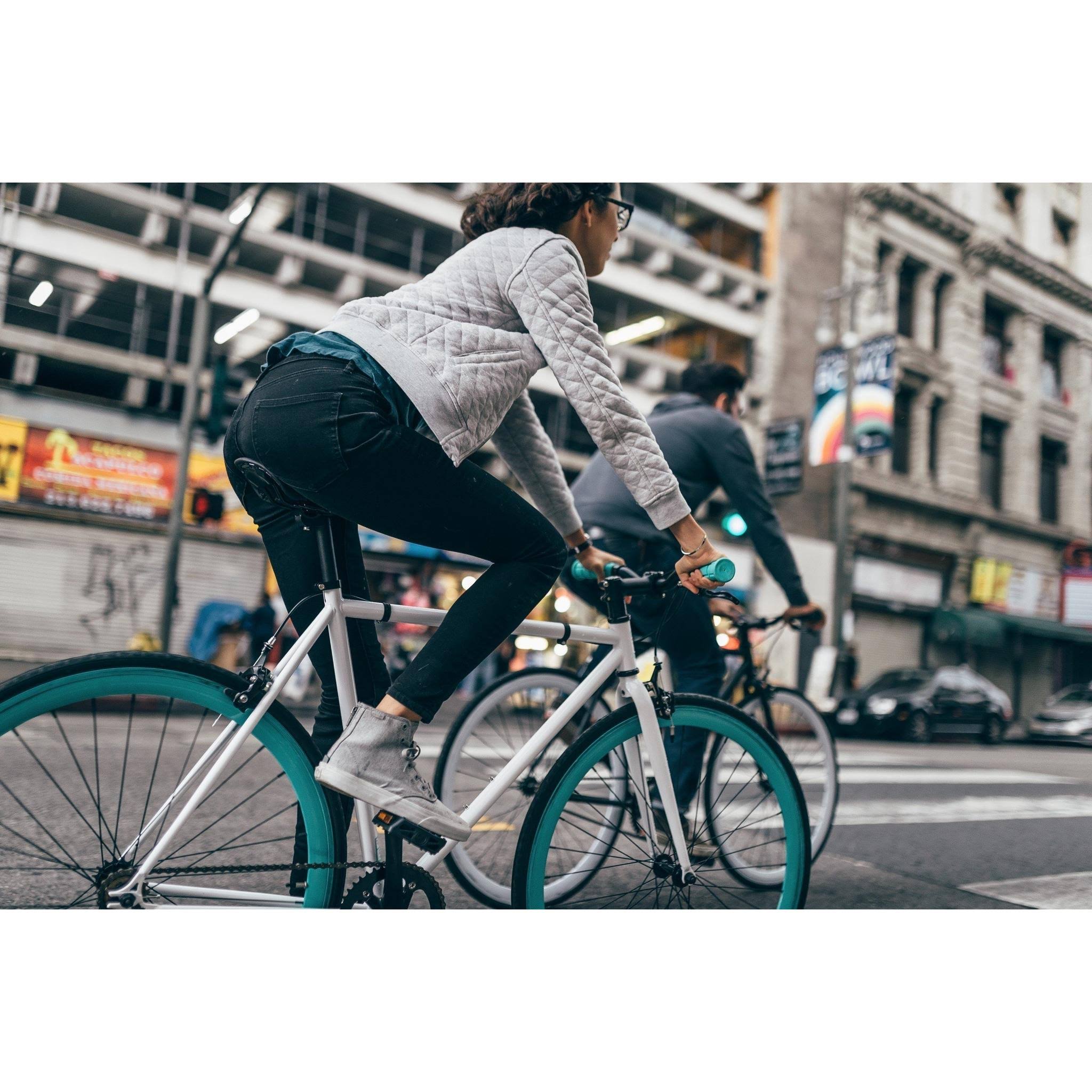 Golden Cycles Saint Black/Gold Fixed Gear 52 cm