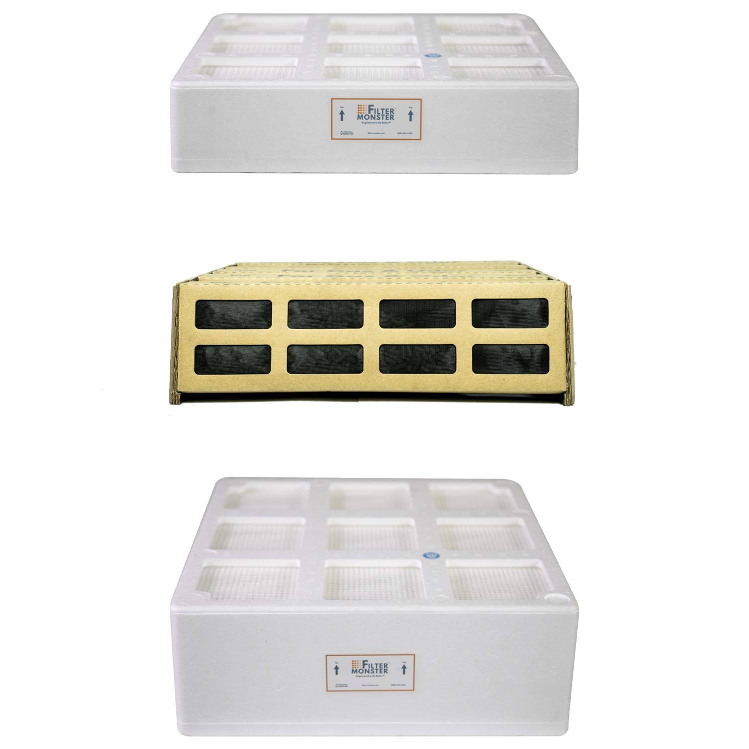 Filter-Monster Branded Replacement Filter Bundle Compatible with IQAir HealthPro Series Air Purifier Filters