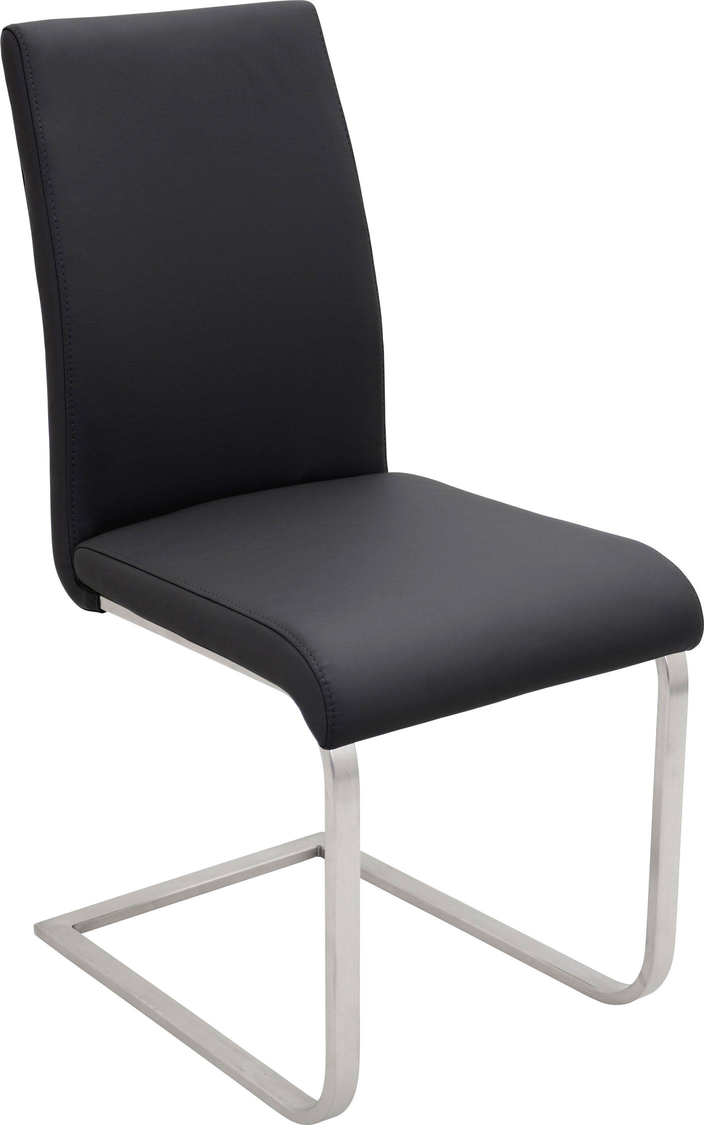 LumiSource Foster Dining Chair - Set of 2 - Black