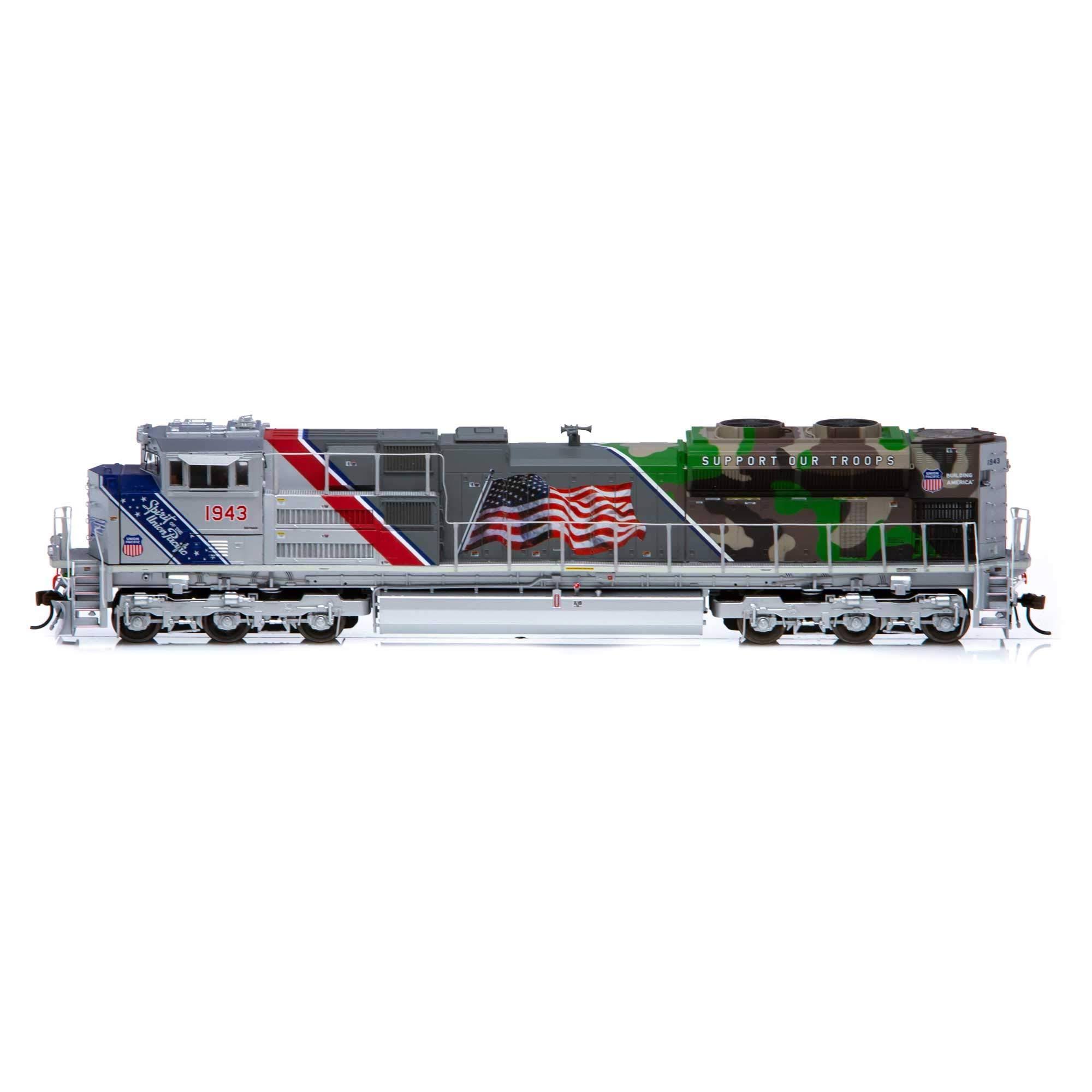 Athearn ATHG01943 SD70ACe w/DCC u0026 Sound, UP/Spirit of Up #1943, HO