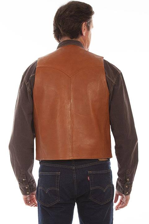 Scully Men&s Western Lambskin Vest