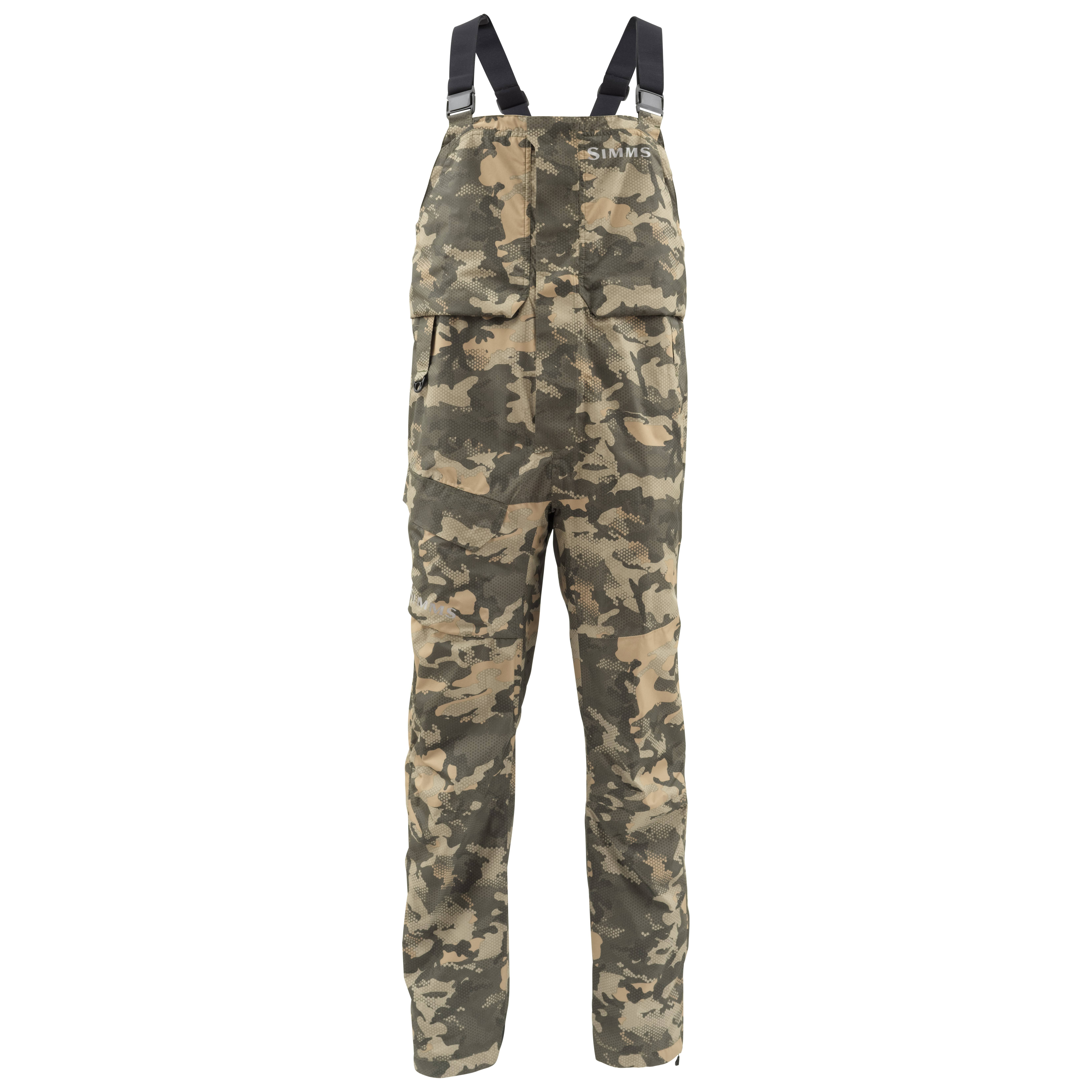 Simms Challenger Bib Hex Flo Camo Timber / XXL