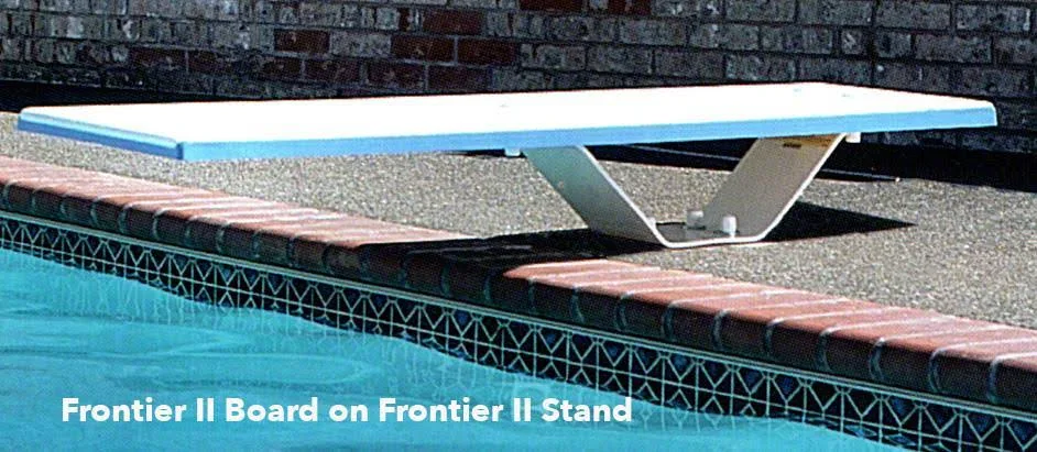 S.R. Smith 8& Frontier II Diving Board - Pewter Gray - 66-209-588S20T