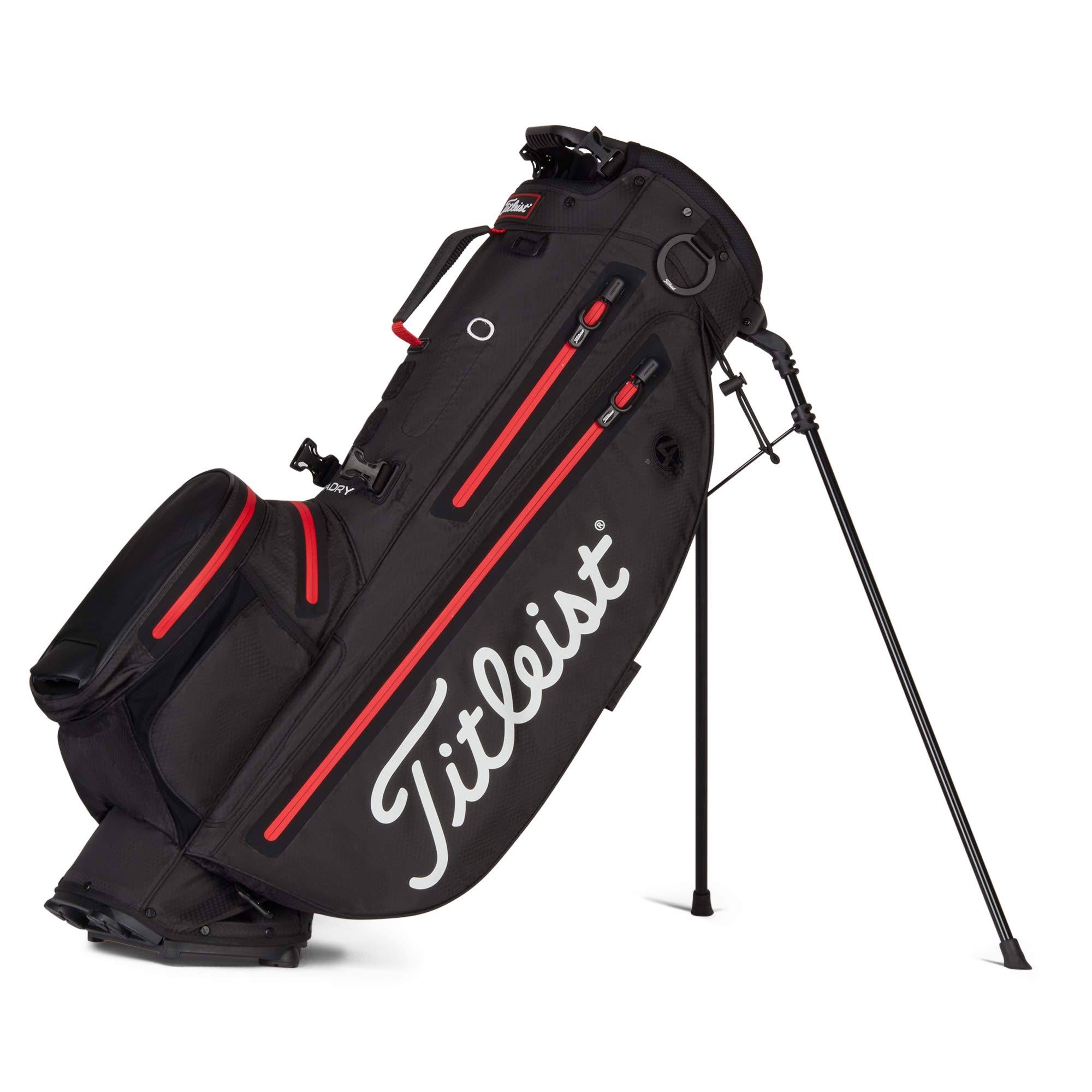Titleist Players 4 Plus StaDry Stand Bag - Black/Red - Megean