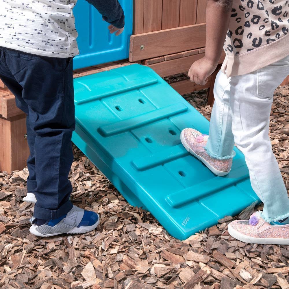 Step2 Woodland Adventure Playhouse u0026 Slide