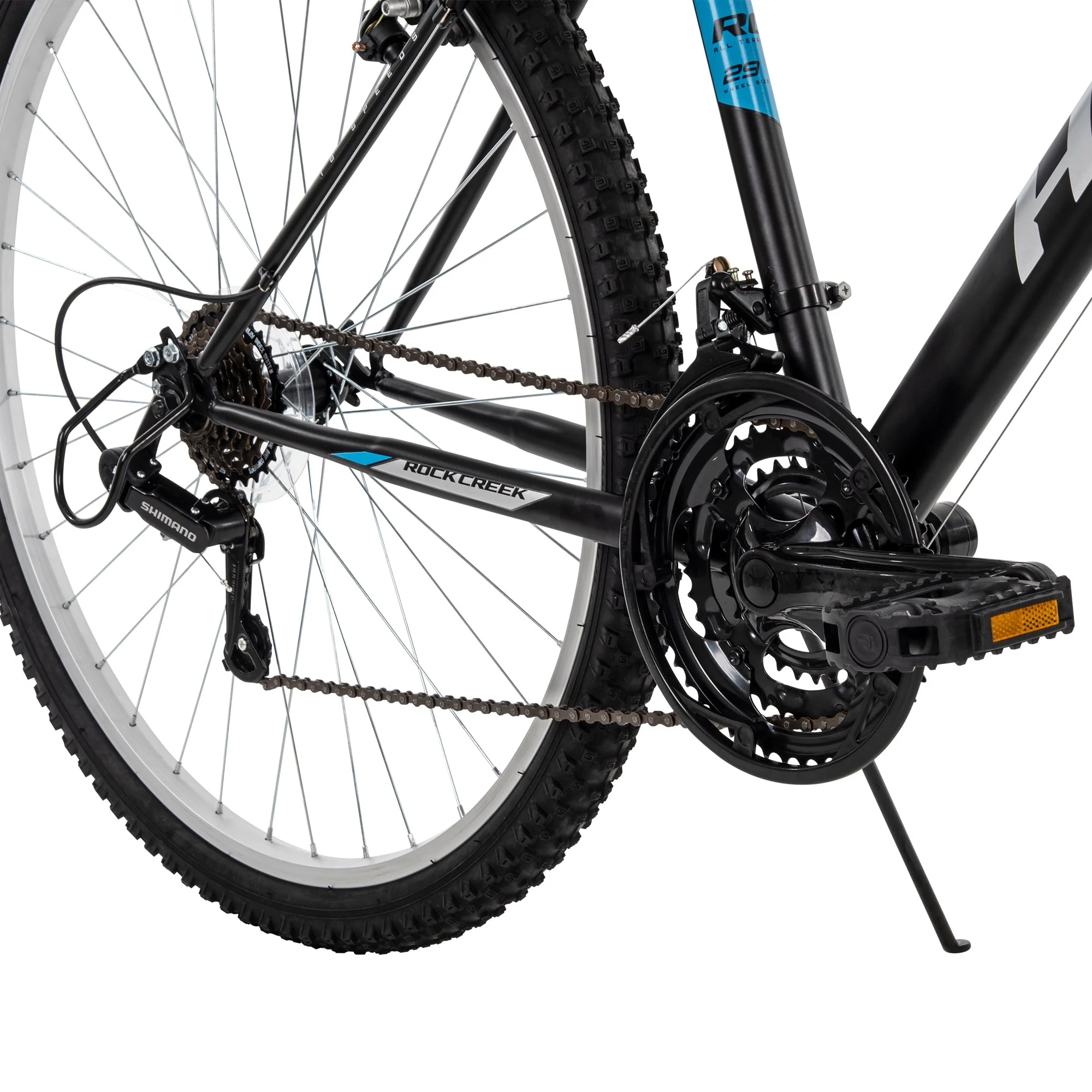 Huffy 29 Rock Creek Men's Mountain Bike, Black