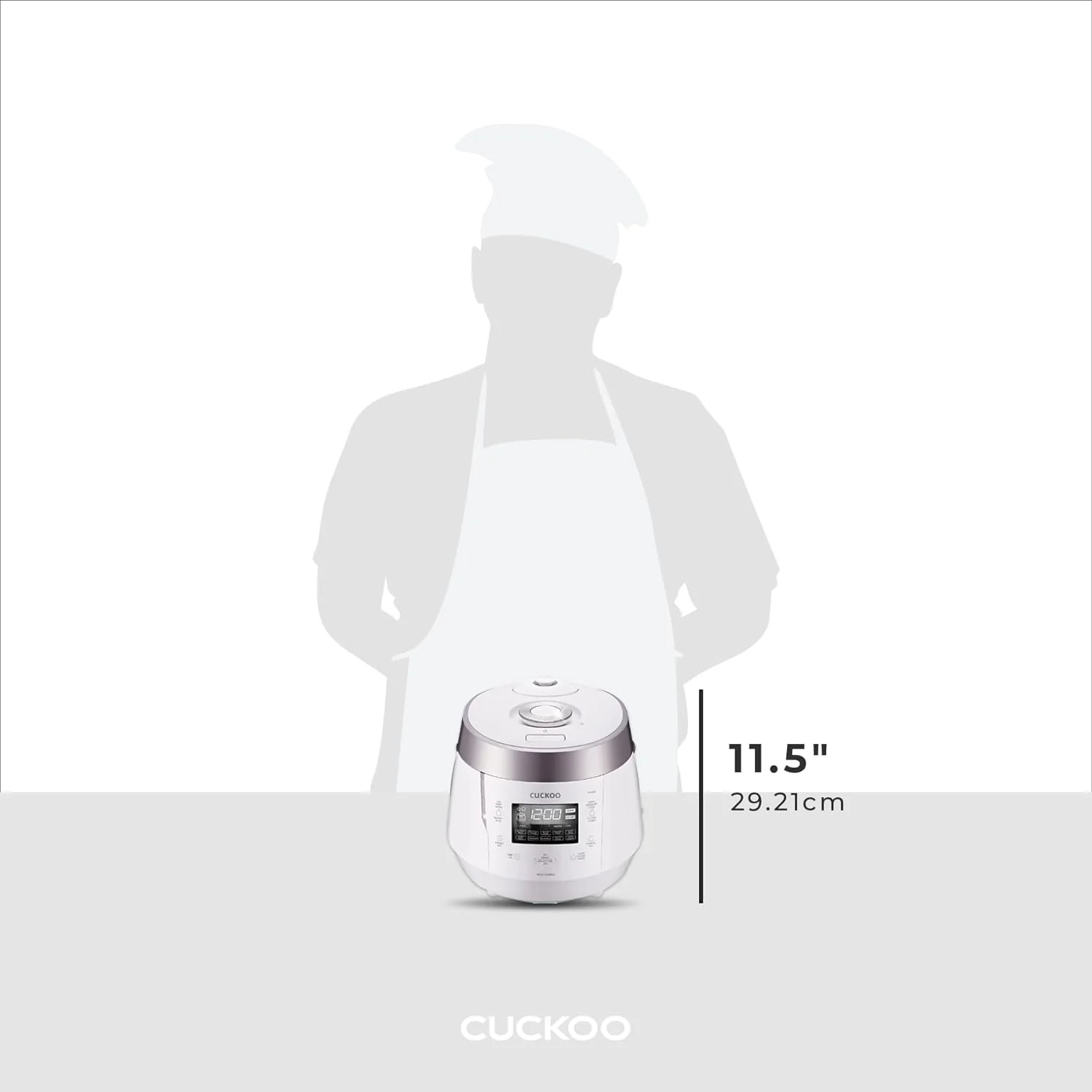 Cuckoo Electric Heating Pressure Rice Cooker CRP-P1009SW (White)