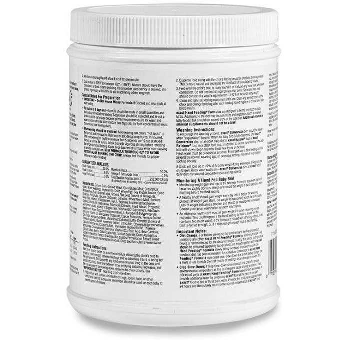 Kaytee Exact Hand Feeding Formula for All Baby Birds - Pet Supplies online store