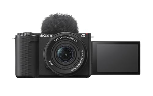 Sony Alpha ZVE10 II - APS-C Interchangeable Lens Mirrorless Content Creators’ Camera - Black - Body Only