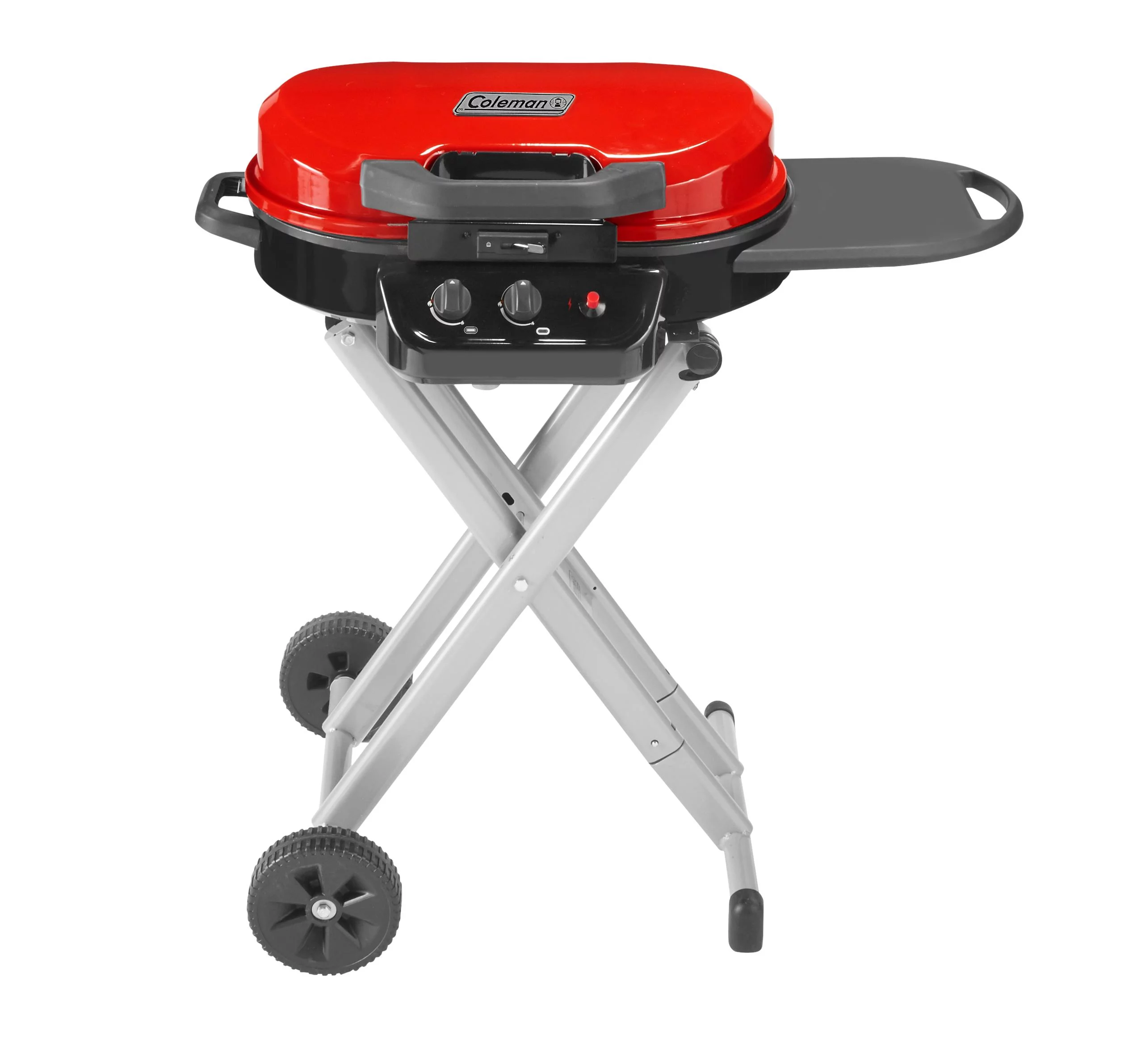 Coleman RoadTrip 225 Standup Propane Gas Grill, Red