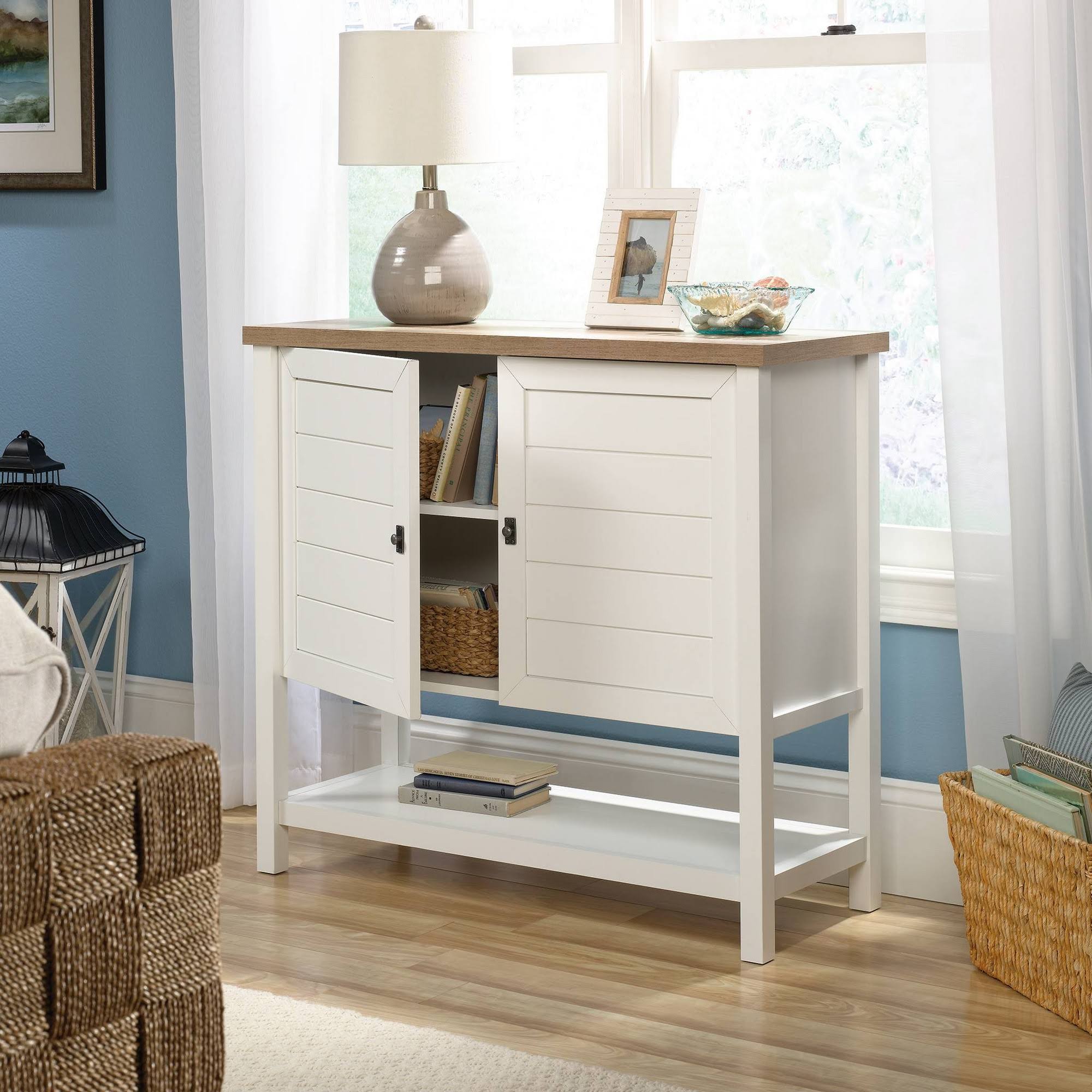 Sauder - Cottage Road Storage Cabinet - Soft White