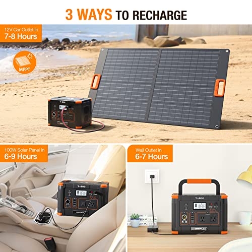 1000w Portable Power Station Solar Generator