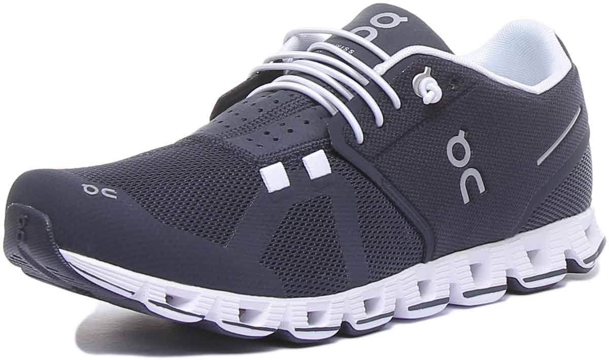 on Running Men&s Cloud, 12.5 / Navy/White