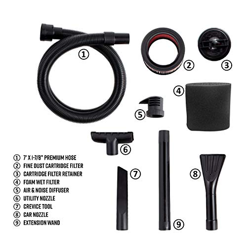 Vacmaster Professional Wet Dry Shop Vacuum