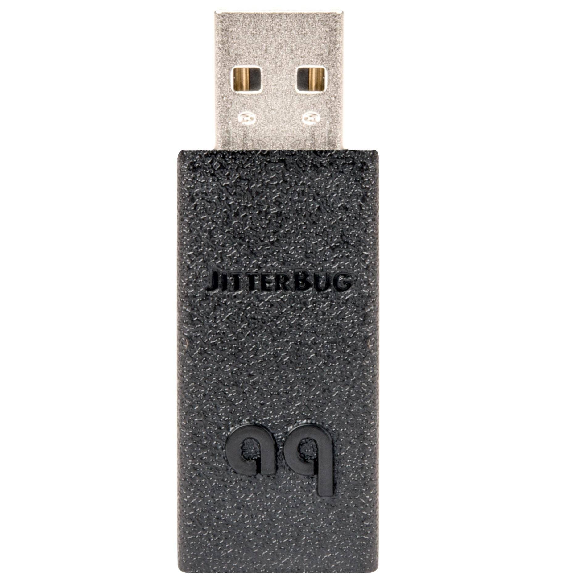 AudioQuest Dragonfly Red V1.0 USB DAC with Jitterbug USB Data and Power Noise Filter Package with Dragontail USB 2.0 Extender