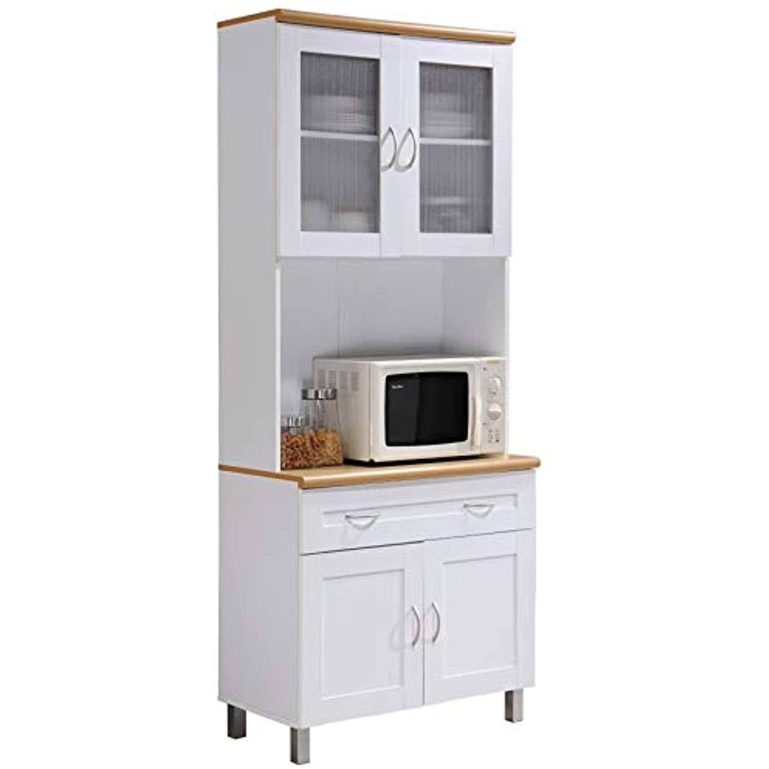 Pemberly Row Kitchen Cabinet in White