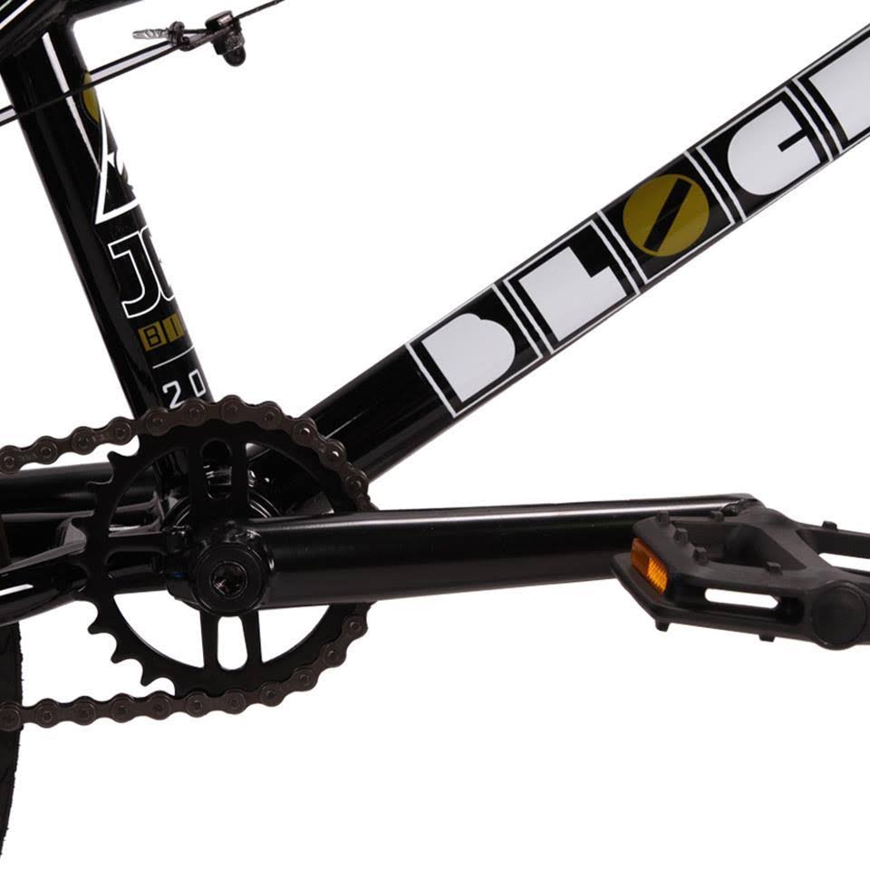 Jet BMX Block BMX Bike Gloss White with Green Camo
