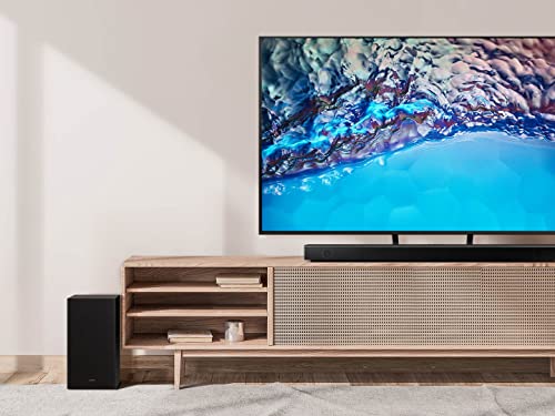 SAMSUNG Soundbar w/Dolby Audio, Subwoofer Included, Bass Boosted, Wireless Bluetooth TV Connection, Adaptive Sound Lite, Game Mode