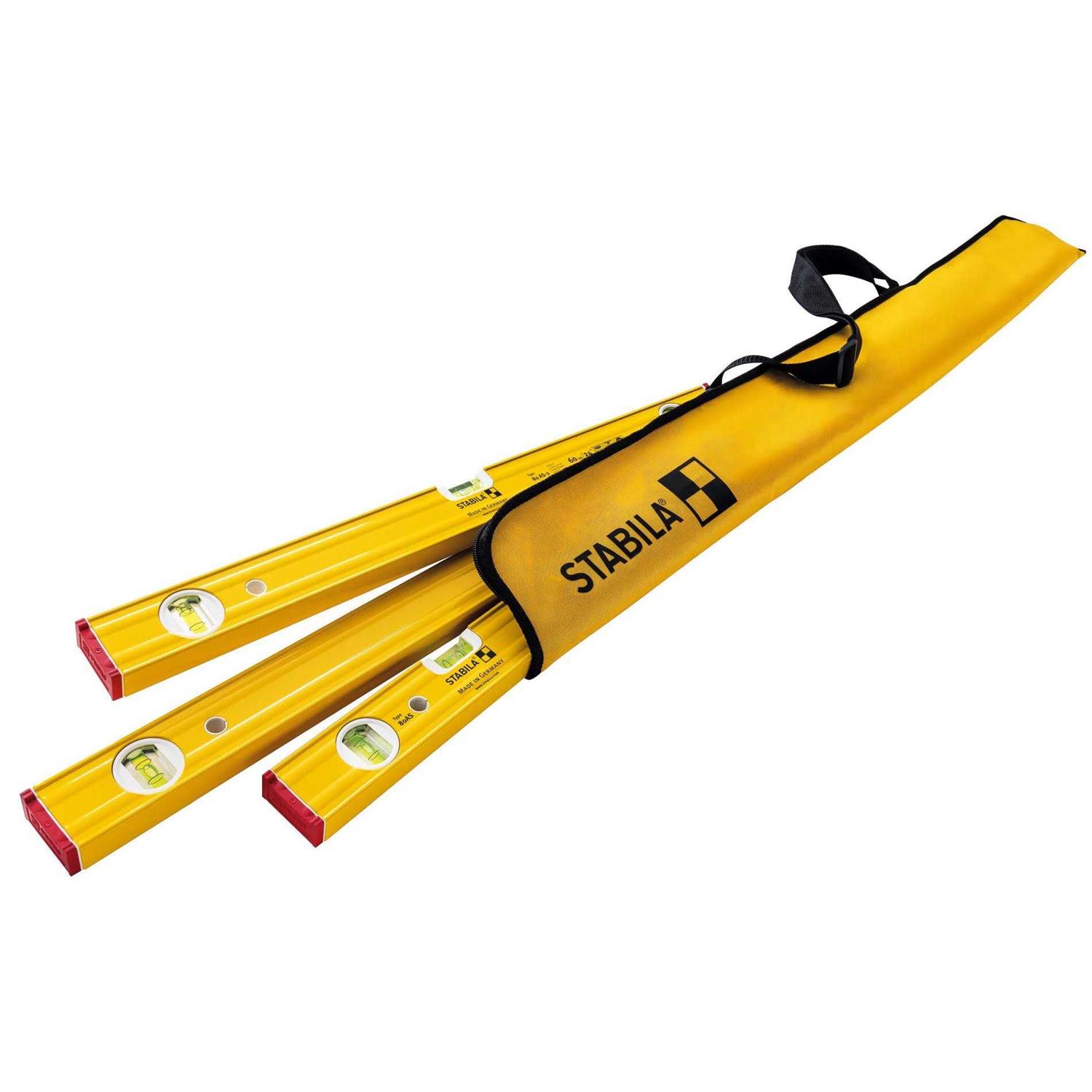 Stabila 29840 80 AS Spirit Level Pro Set - Shop Hardware Tools Online Store