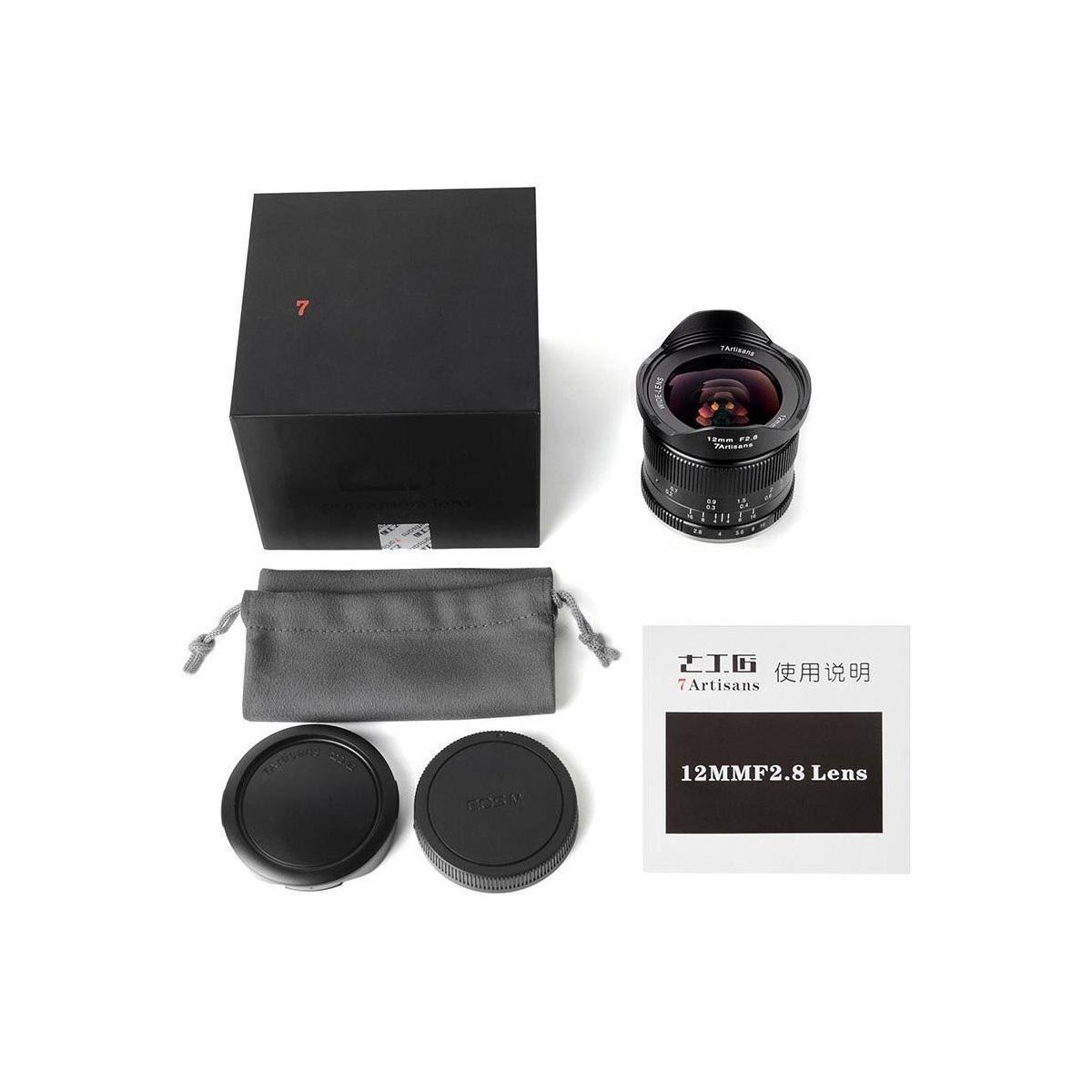7artisans Photoelectric 12mm f/2.8 Lens for Micro Four Thirds Mount