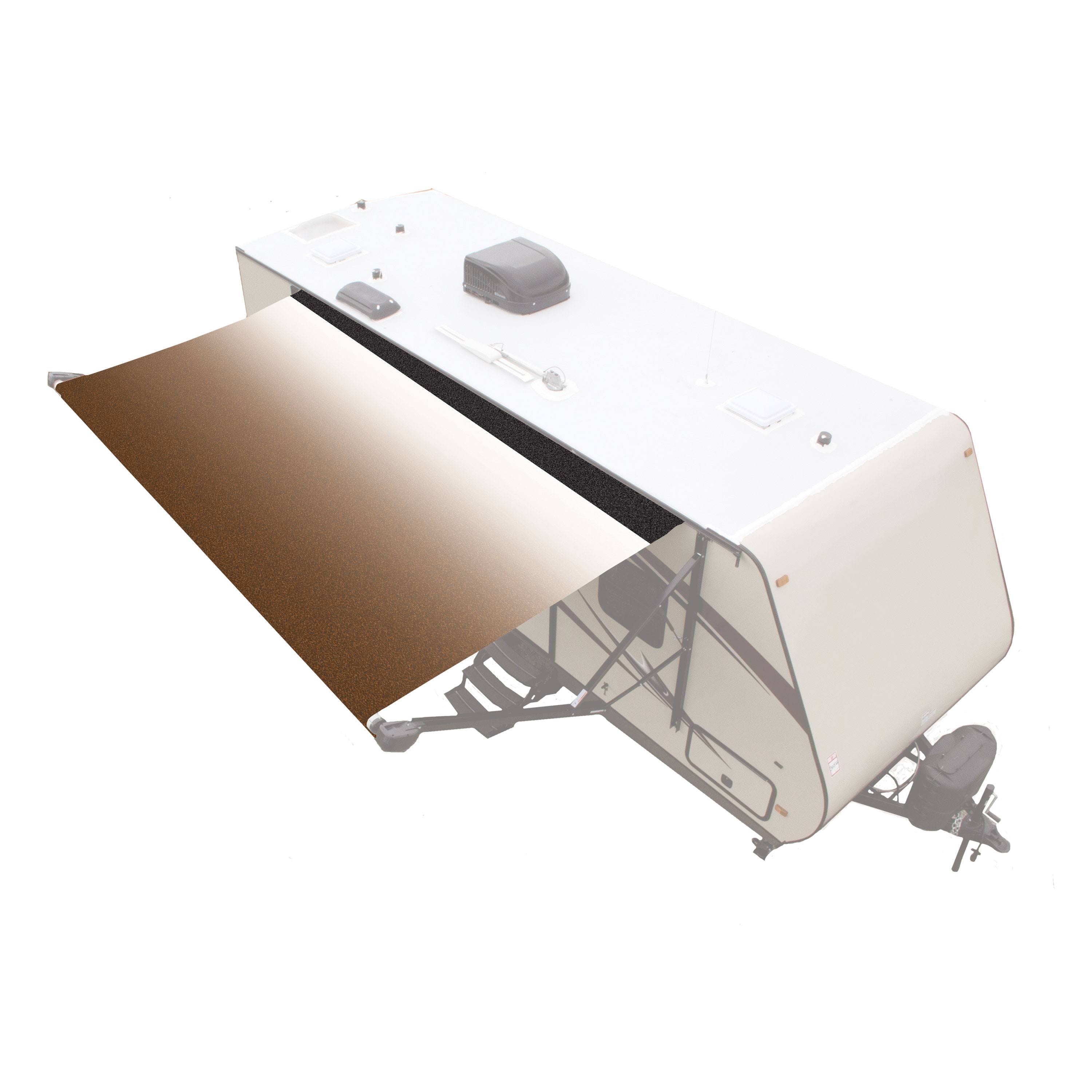 Solera Replacement Awning Fabric - Sand Fade, 11& in Tan