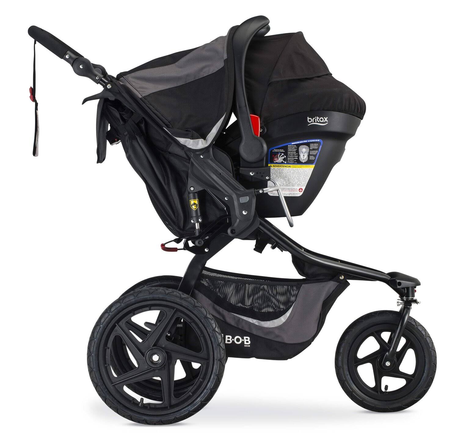 Bob Gear Rambler B-Safe Gen2 Stroller Travel System - Black