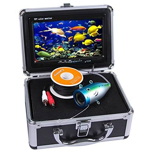 Underwater Fish Finder Anysun Professional Fishing Video Camera with 7x22 TFT Color LCD