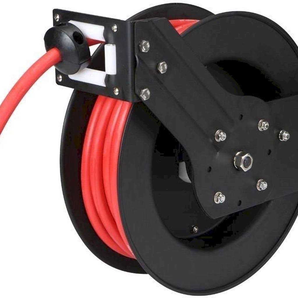 Central Pneumatic 3/8 in. x 50 ft. Retractable Hose Reel - Shop Hardware Tools Online Store