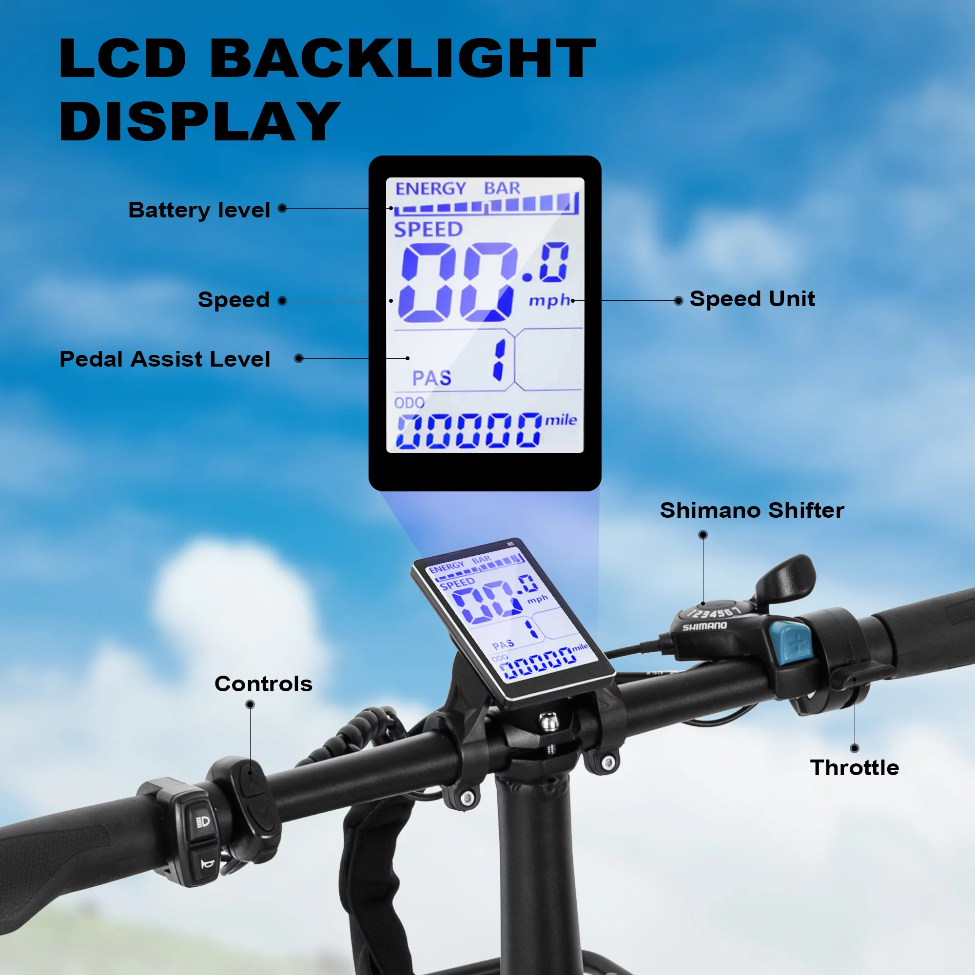 INTHEAIR Ranger Electric Bike, Adults Foldable Ebike for Adults 20 x 4.0 Fat Tire Step Thru Electric Bicycle with 750W Motor, 48V 13AH-Black