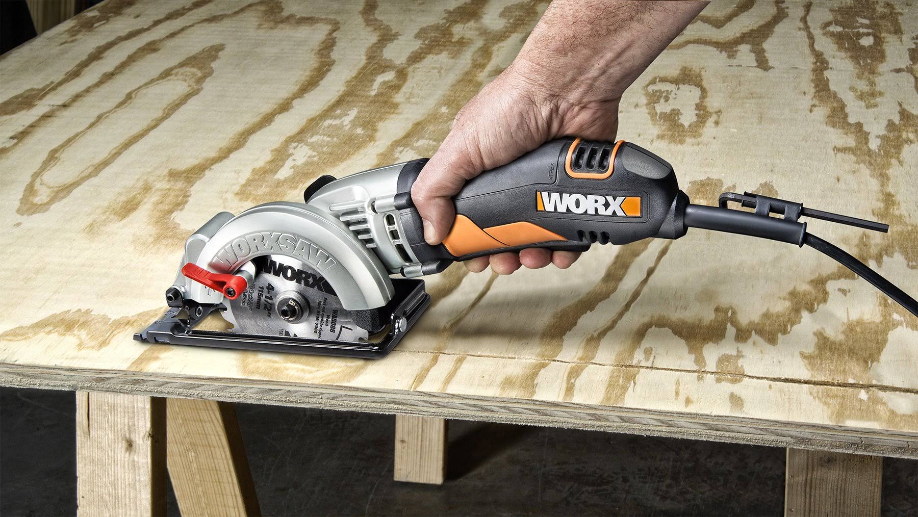 Worx Worxsaw 4-1/2x22 Compact Circular Saw - Wx429l