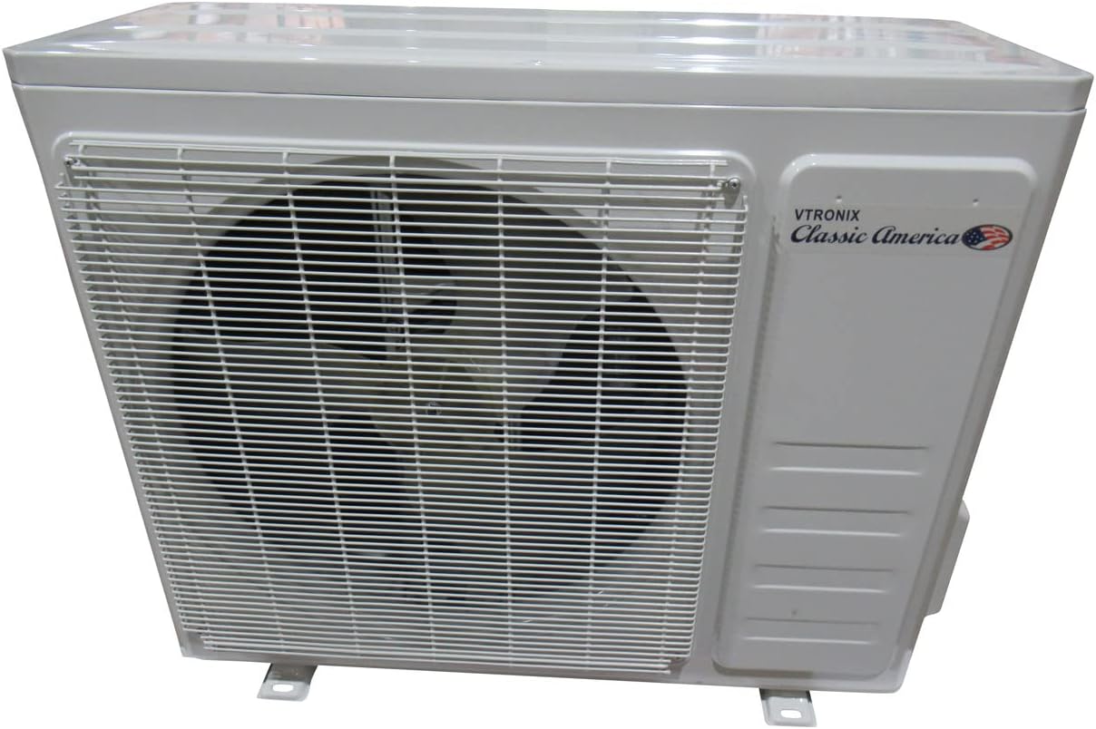 (12000BTU/120VAC/20SEER) Mini Split AC/Heating System - 600 SqFt Coverage - Ductless/Wall Mounted - Energy Saving Inverter - Includes 16' Installation Kit and Remote - WiFi/Alexa Ready