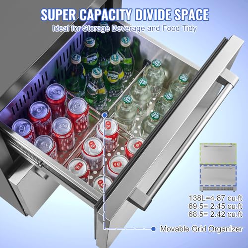 VEVOR beverage refrigerator new