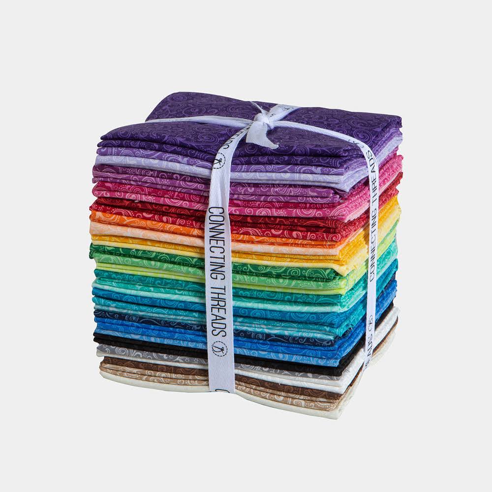 Connecting Threads Swirl Tonals Fat Quarter Sampler