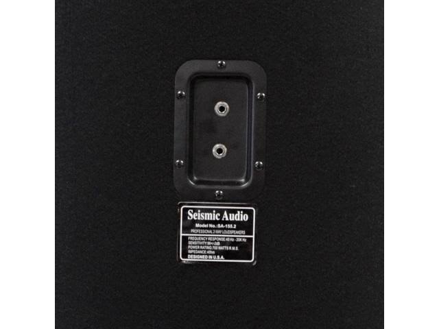 Seismic Audio SA-155.2 PA DJ Speaker - Single