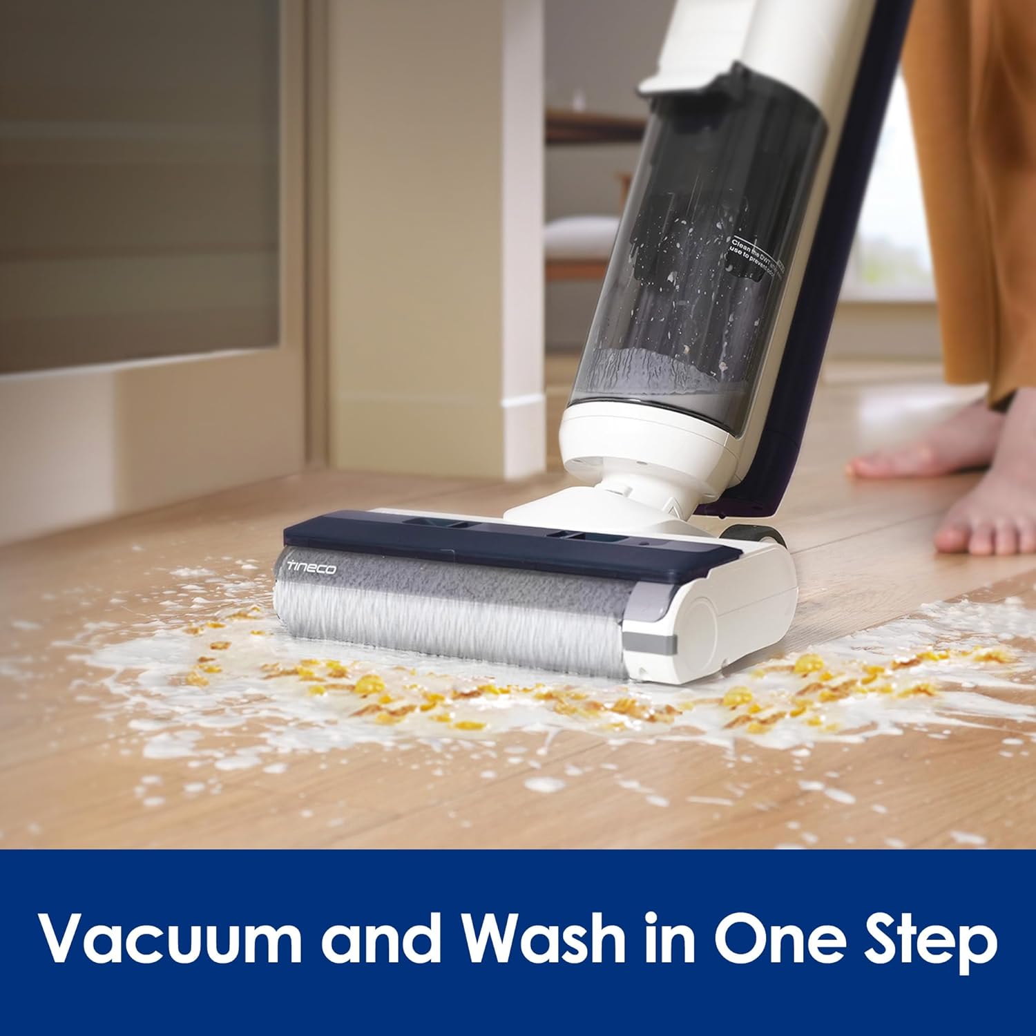 Tineco iFLOOR 5 Breeze Complete Wet Dry Vacuum Cordless Floor Washer & Pure ONE S11 Cordless Vacuum Cleaner