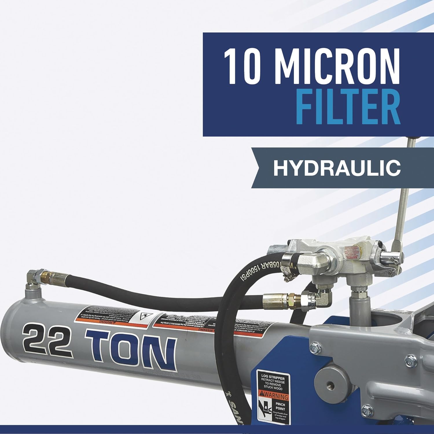 Powerhorse Horizontal/Vertical Log Splitter - 22 Tons, 212cc Engine