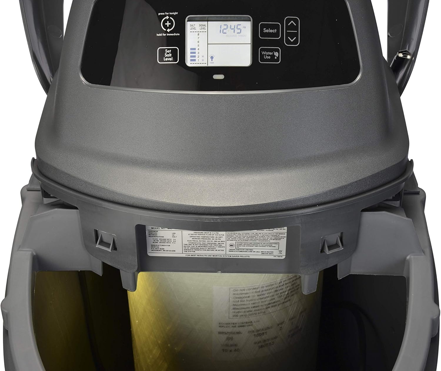 North Star NSC42 Water Softener | 42,055-Grain Capacity | AutoSense Salt-Saving Technology | For Homes With 1-6+ Persons | NSF Certified to Reduce Hard Water Scale (NSC4218)