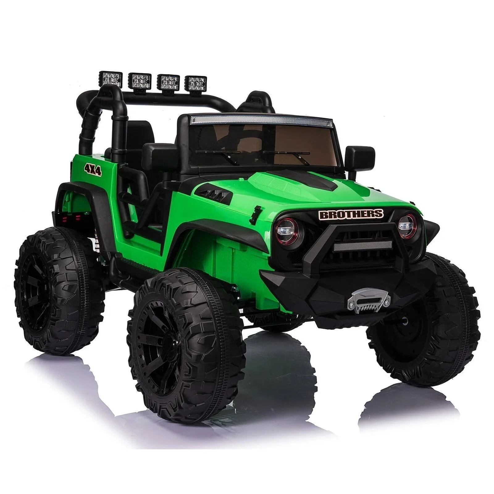 Electric 24V Kids Ride on Truck Car Jeep MP3 LED w/Remote Control - 2 Seats, 400W - Curated Treasures Market
