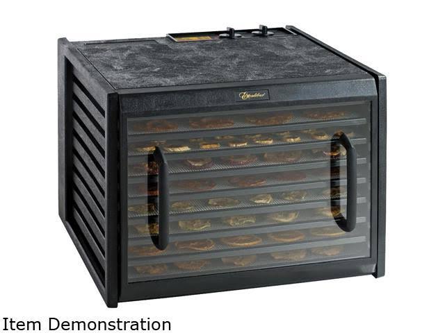Excalibur Clear Door 3926TCDB 9 Tray Dehydrator with Timer