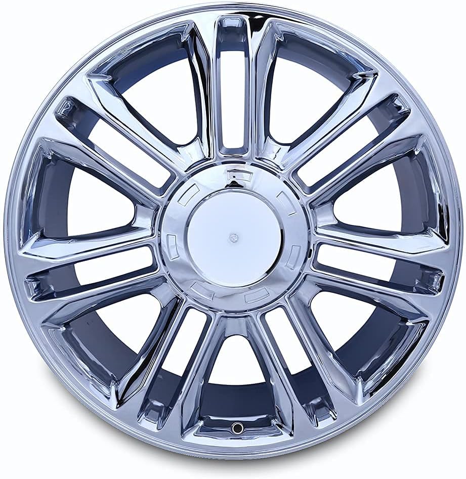 SET OF 4 NEW 22 22x9 Alloy Wheels for Cadillac Escalade ESV EXT 2007-2014 CHROME OEM Quality Replacement Rim 5358