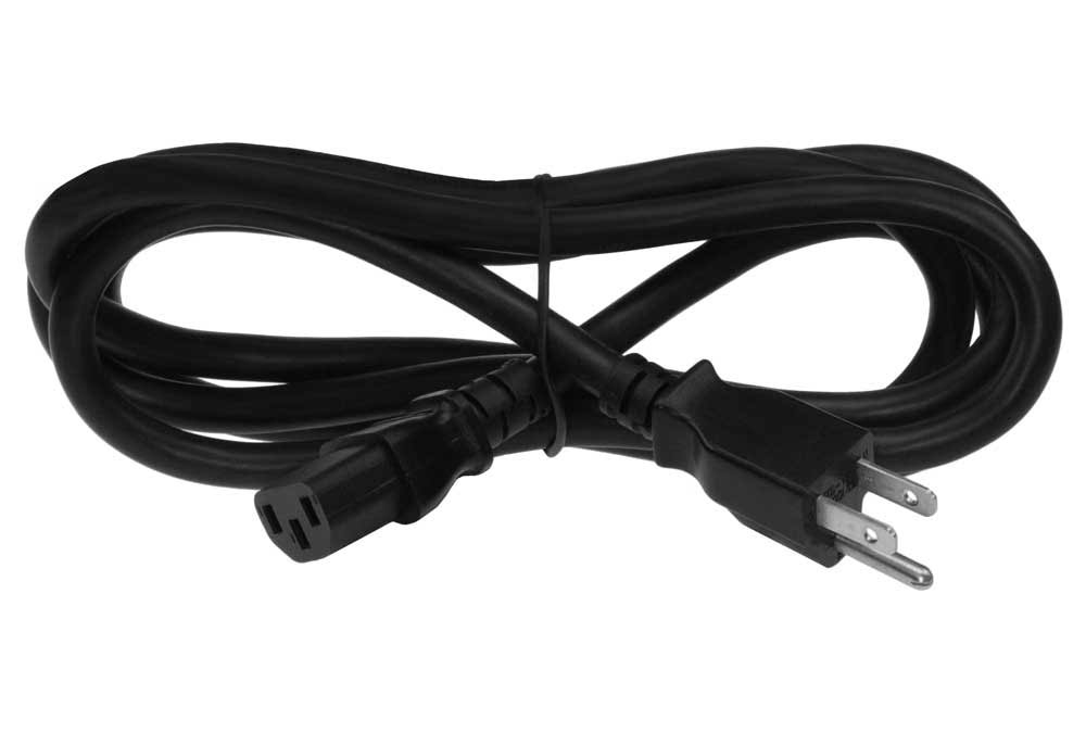 SF Cable, 50ft 14 AWG Universal Power Cord - IEC320 C13 to NEMA 5-15P SJT 15A