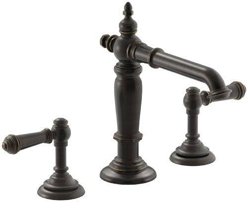 Kohler K-98068-4-2BZ Artifacts Bathroom Sink Lever Handles - Oil Rubbed Bronze