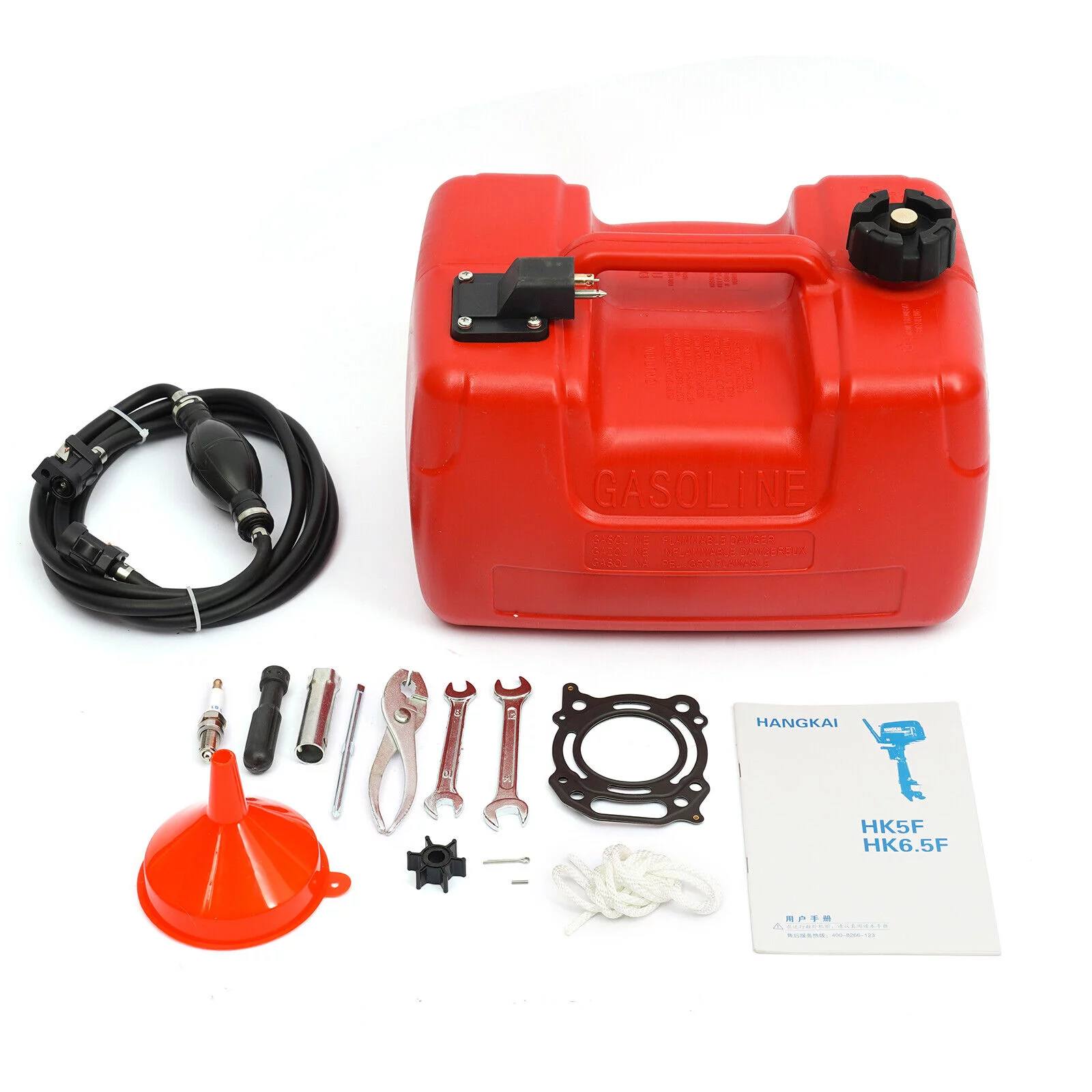 4 stroke 6.5 HP Outboard Motor Engine, 123CC 4800W Gasoline Power Boat Motor Engine with Water Cooling CDI System, Mud Motor Kit, Water Power Equipment for Plate Stern Plate Height of 17 Inches Boat… - Curated Treasures Market