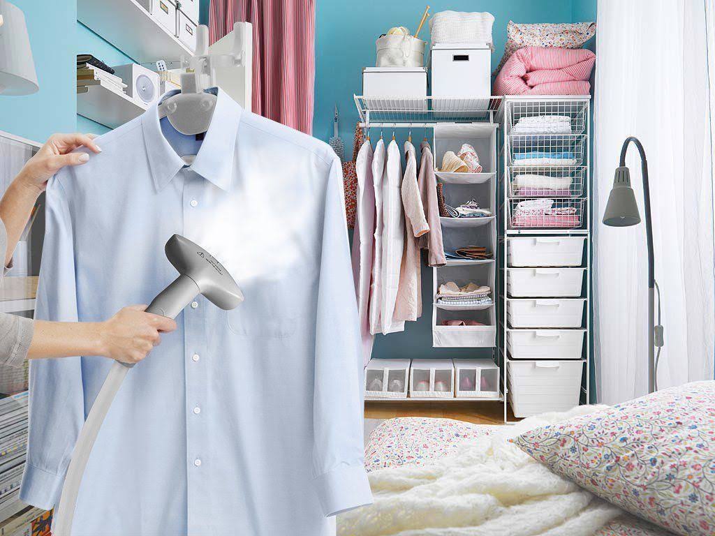 PurSteam Elite Garment Steamer Heavy Duty Powerful Fabric Steamer with Brush