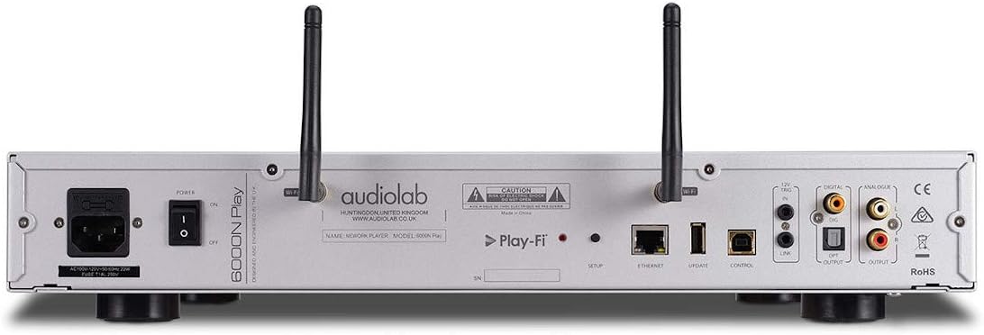 Audiolab 6000N Play Wireless Streaming Player (Silver)