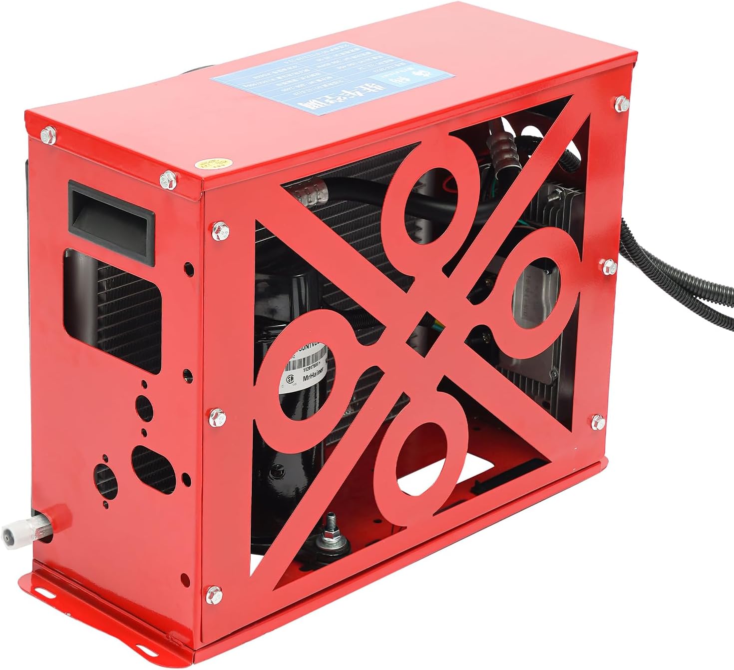 12V RV DC Air Conditioner, 11000 BTU Air Conditioner Unit Split AC Air Conditioner for RV Truck Caravan Bus Campers |Cooling Capacity: 2200-2400W