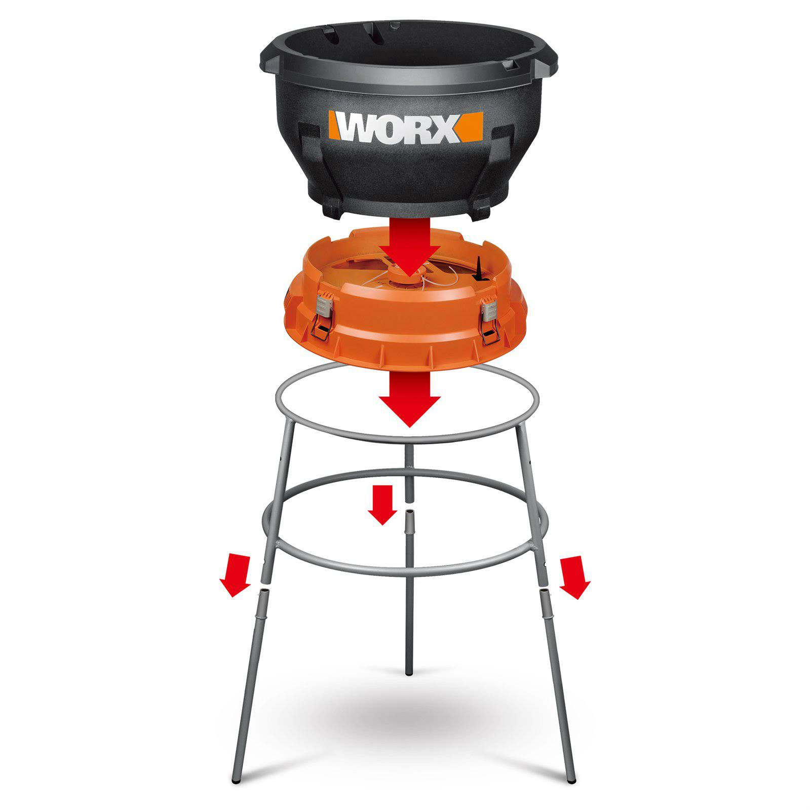 Worx 13 Amp Electric Leaf Mulcher with 11:1 Mulch Ratio and Fold-Down Compact Wg430 - Avayadevconnect