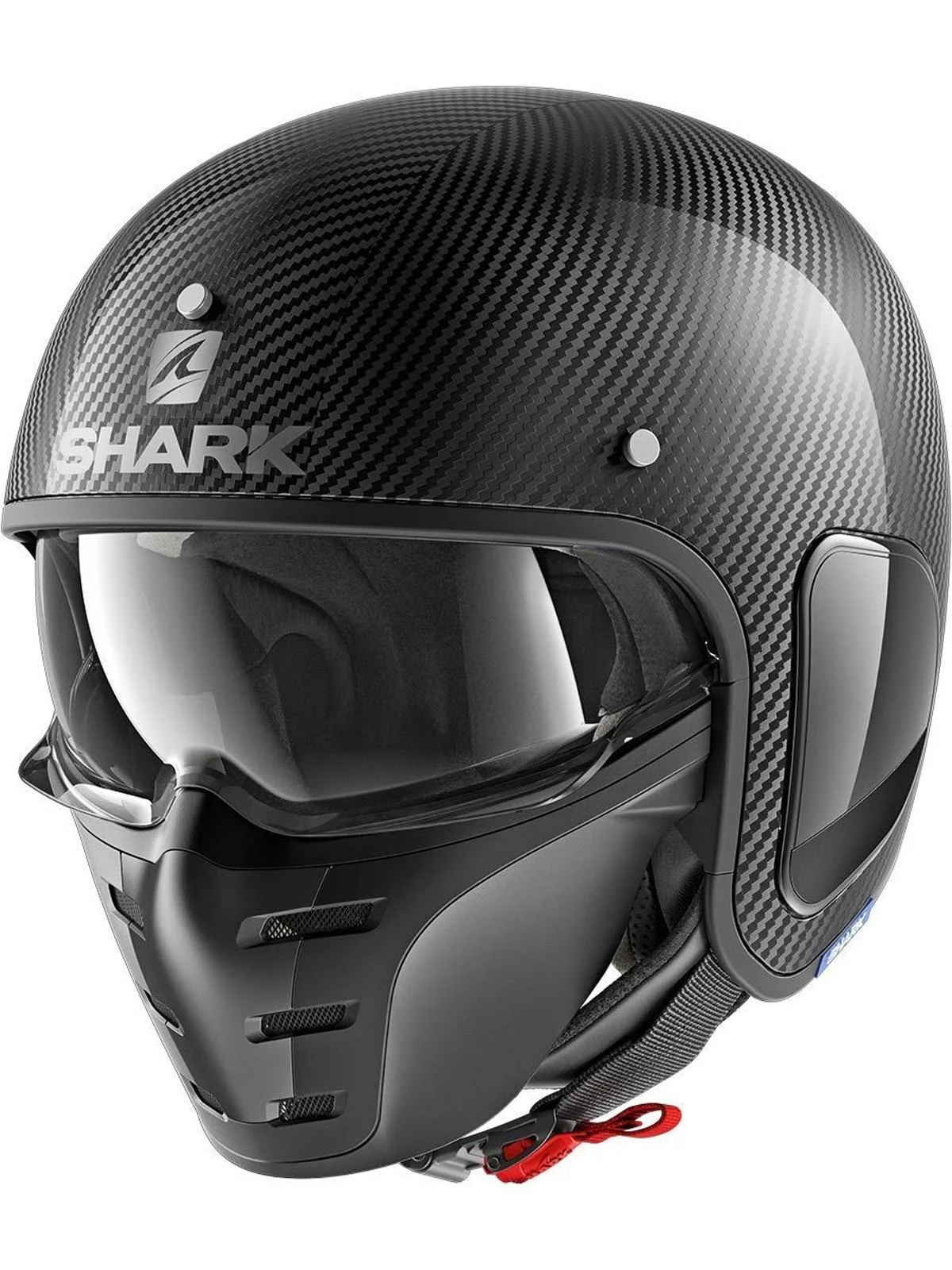 Shark S-Drak Carbon Skin Helmet-Black-XL
